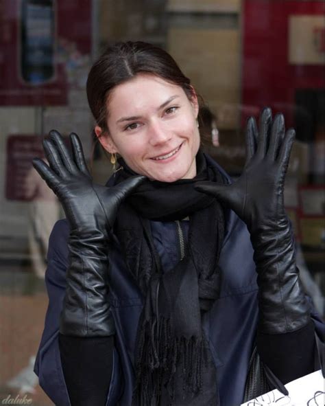 Women Wearing Leather Gloves Telegraph