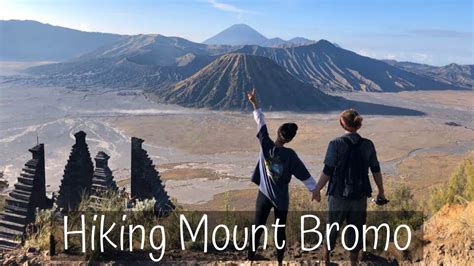 We Hiked A Volcano Mt Bromo Youtube