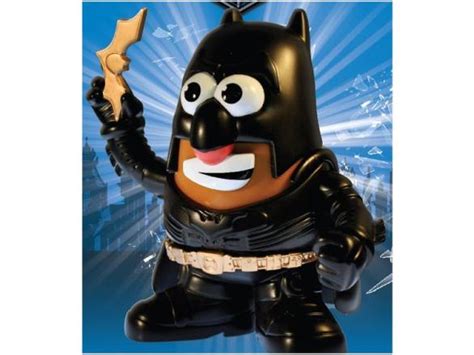 Mr Potato Head Takes On The Persona Of Batman In The The Dark Knight