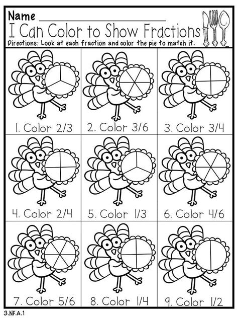 Click the buttons to print each worksheet and answer. Free Printable Thanksgiving Math Worksheets for 3rd Grade ...