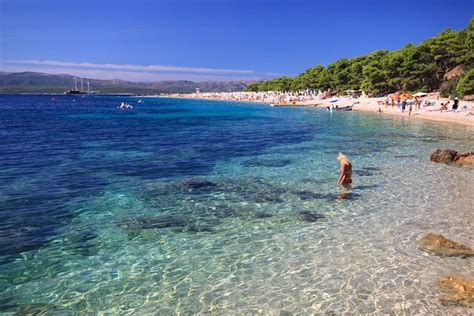 Plaža Zlatni Rat Bol Otok Brač Hrvatska