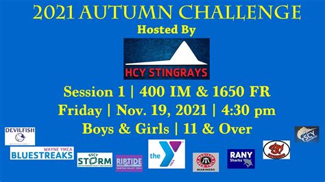 2021 Hcy Autumn Challenge Session 1 Backup Youtube