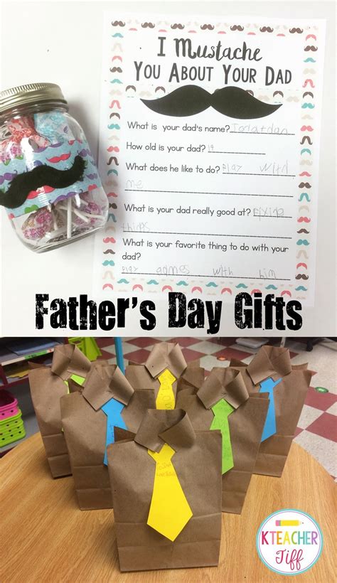 Are you looking for a simply adorable fathers day crafts for preschool, but need something that is not too hard to make. Father's Day Gifts from Your Students (With images ...
