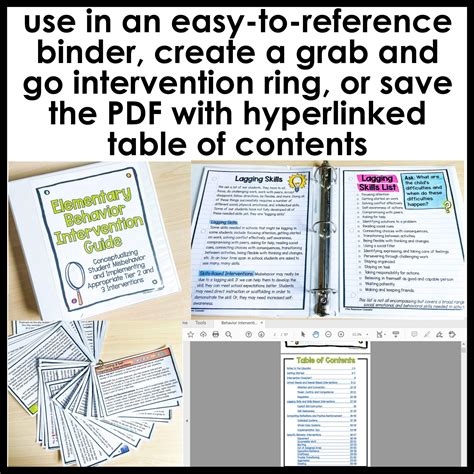 Behavior Intervention Guide For Elementary Counselors And Mtss Shop The Responsive Counselor