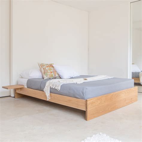 Enkel Platform Wooden Bed Frame No Headboard By Get Laid Etsy