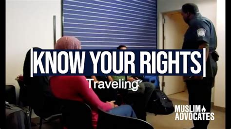 know your rights traveling youtube