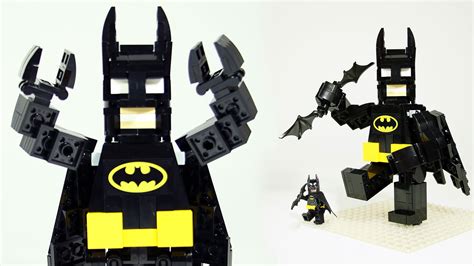 How To Build Lego Batman Big Lego Minifigure 3x Youtube