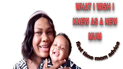 What I Wish I Knew As A New Momfirst Time Mom Advice Youtube