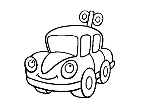Help this toy car get ready for the show. A toy car coloring page - Coloringcrew.com