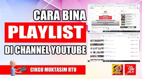 Cara Bina Playlist Youtube Channel Dan Kelebihan Playlist Youtube