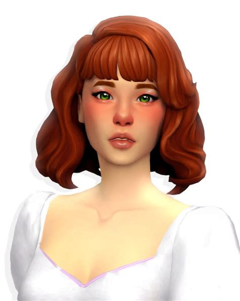 Simandy Classy This Hair Was Inspired By This Love 4 Cc Finds Sims Hair