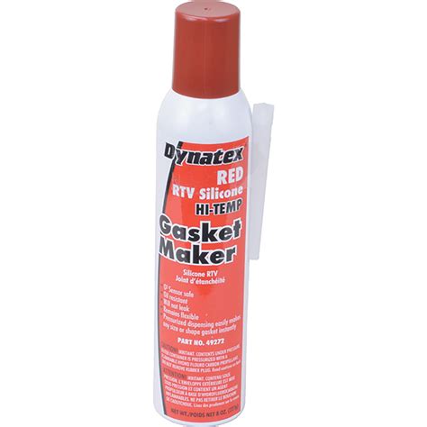Dynatex Red Silicone Rtv Gasket Maker For Universal