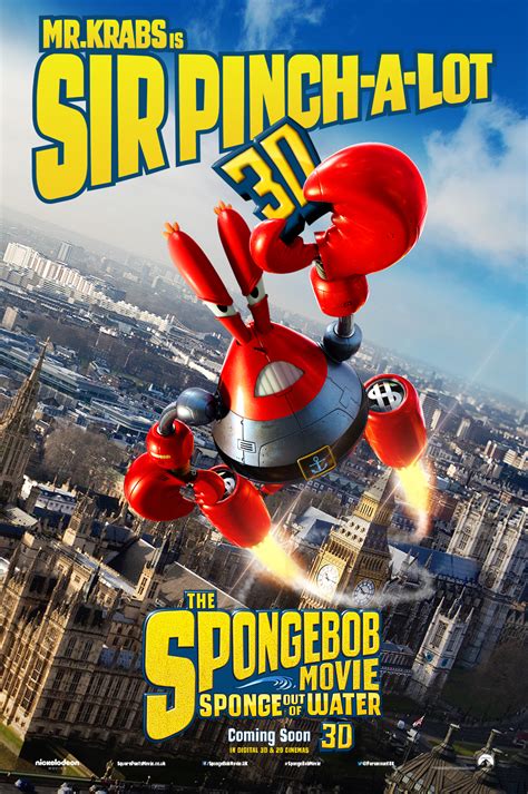 Spongebob Squarepants The Movie Character Posters