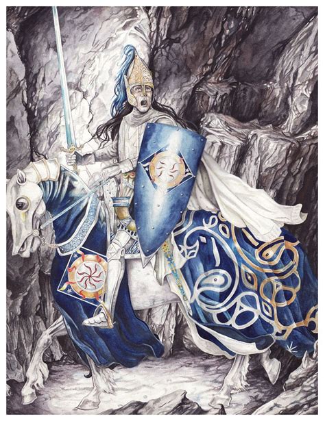 Fingolfin Challenges Morgoth At Morgoth Tolkien