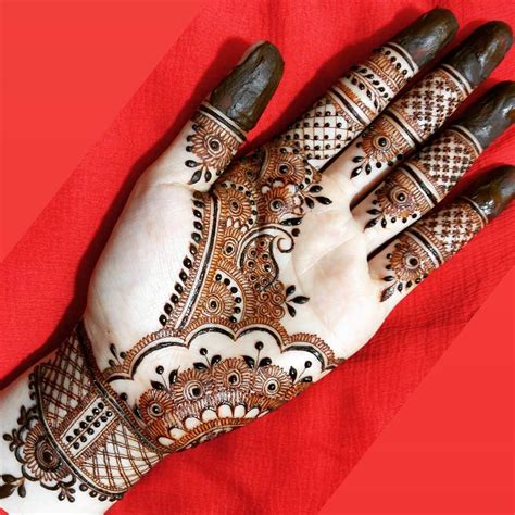Simple Mylanchi Designs For Front Hand Kerala Mehndi Designs 2023