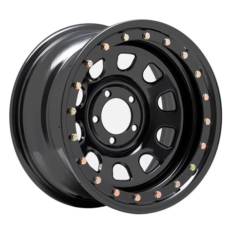 Series 252 Flat Black Rim By Pro Comp Steel Wheel Wheel Size 15x10