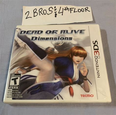 Dead Or Alive Dimensions Doa 1 4 2011 Nintendo 3dsxl Used