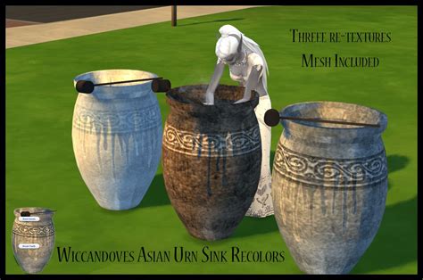 Wiccandoves Urn Sink Recolors Sims 4 Studio Sims 4 Sims