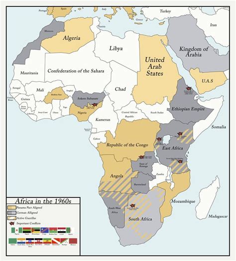 An Overview Of Africa In The 1960s Revolution Plowed The Sea Timeline