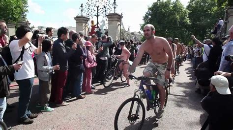World Naked Bike Ride London Youtube