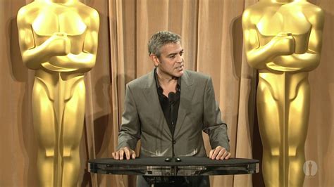 George Clooney At The 84th Academy Awards Nominees Luncheon Youtube