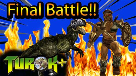 The Final Battle T Rex And The Campaigner Turok Dinosaur Hunter