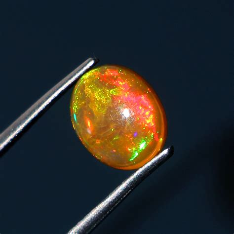 Exclusive Pure Yellow Opal Natural Ethiopian Opal Gemstone Etsy