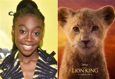 Who Plays Young Nala In The Lion King Reboot The Lion King 2019 Cast