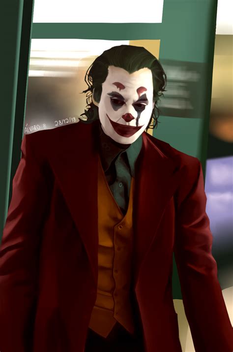 Joker Digital Painting On Behance