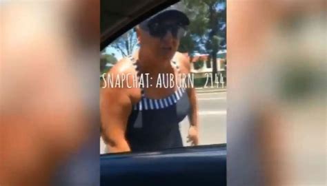 Woman Angrily Flashes Her Breast In Bizarre Road Rage Incident In
