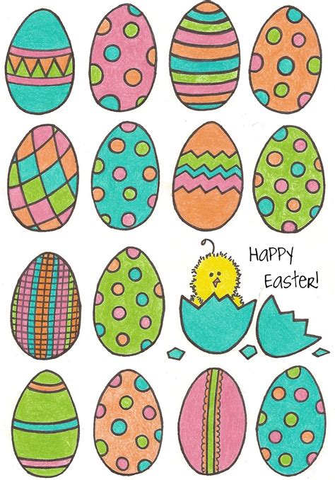 Jane Of All Crafts Hand Drawn Easter Printable For You Because Im