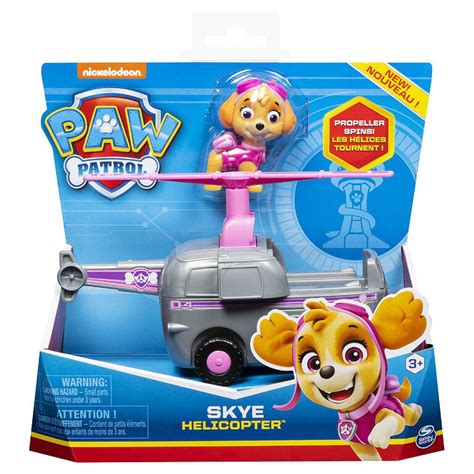 Paw Patrol Skyes Helicopter Vehicle With Collectible Figure Toys R