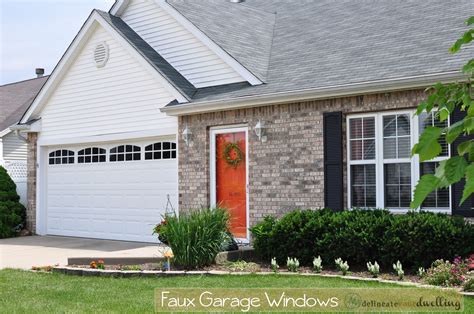 Decorative garage door windows are easy to install, look real & add sophistication to any garage door. Install Faux Garage Windows