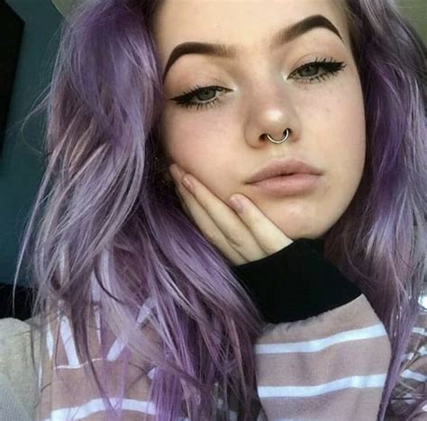 Pin By S̵̻͍̀͘0̷̹̈c̸͚̲̊k̴̳̗̄͆s̵̫̽ On Mostly Girls~ ️ Purple Hair