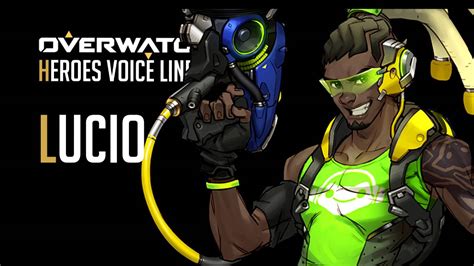 Overwatch Lucio All Voice Lines Youtube