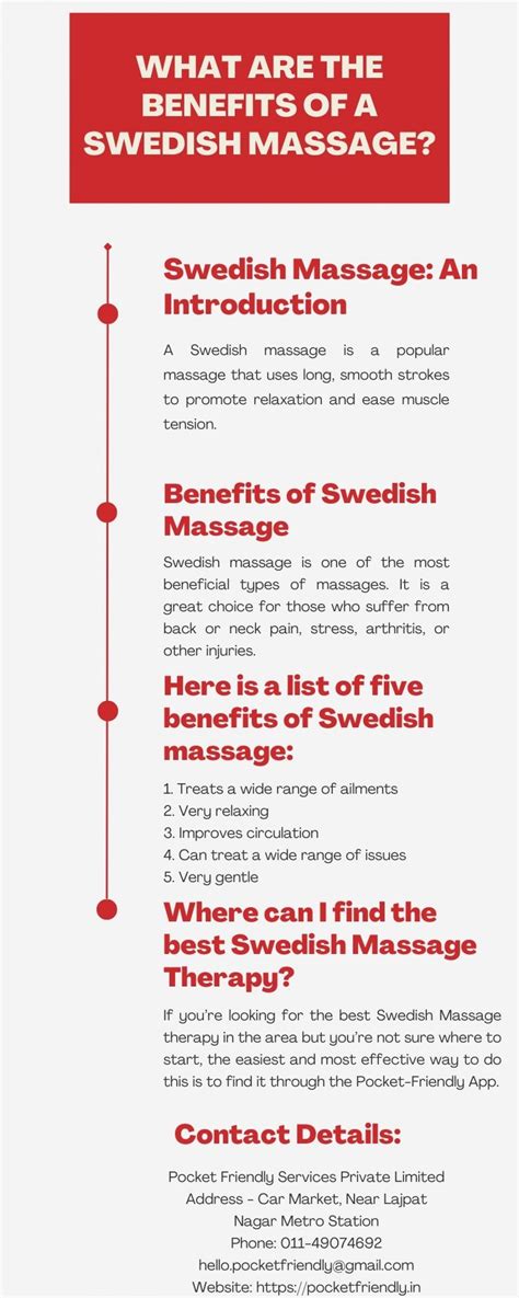 What Are The Benefits Of A Swedish Massage Visually