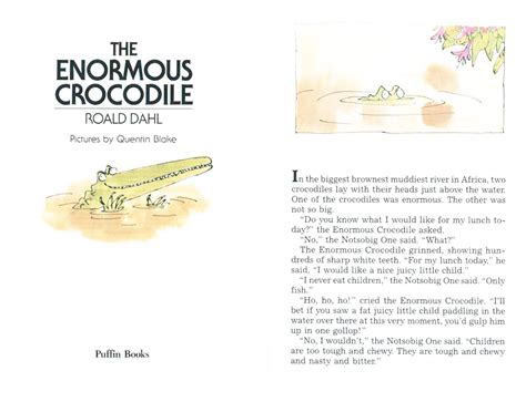 Calaméo Roald Dahl The Enormous Crocodile