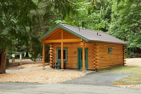 Log Cabin Resort Olympic National Park Wa Campingplads