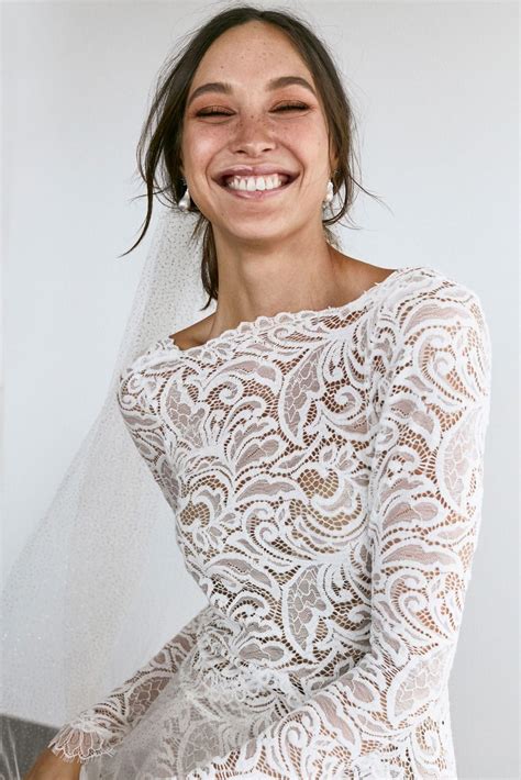 Orla Gown Lace Wedding Dress Grace Loves Lace Deco Wedding Dress