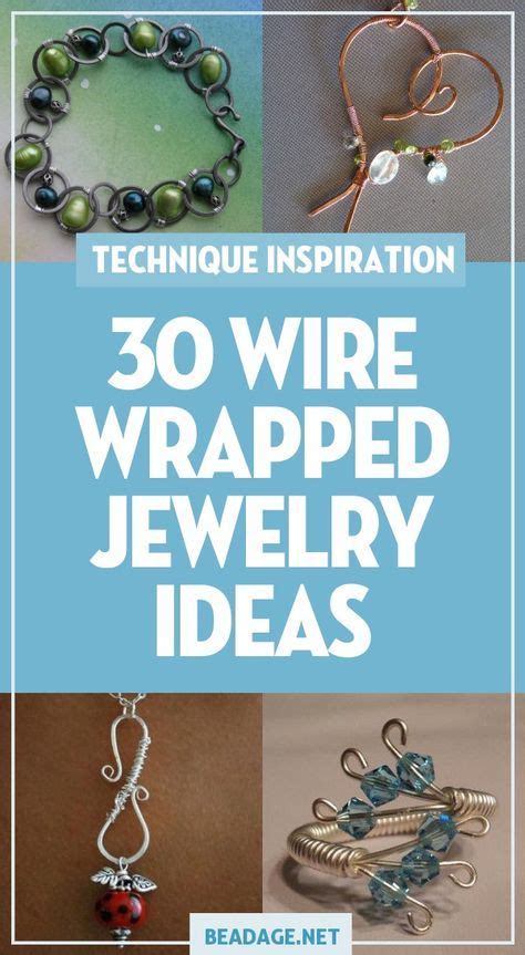 30 Wire Wrapped Jewelry Jewelry Making Ideas Wire Wrapped Jewelry Diy