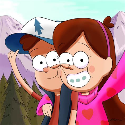 Dipper And Mabel Selfie By Explodering On Deviantart