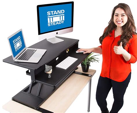 Best Standing Desk Converters With Reviews In 2020 Desk Advisor