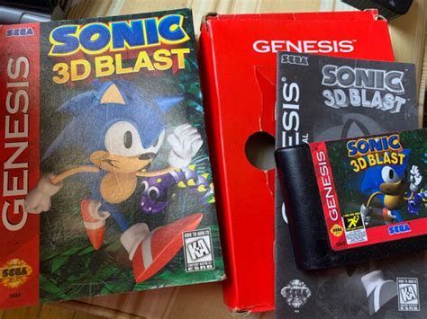 Sonic 3d Blast Sega Genesis 1996 For Sale Online Ebay