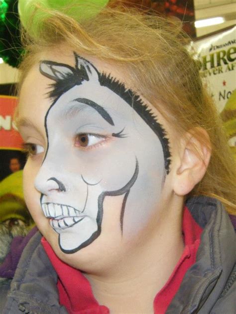 Donkey From Shrek Painted By Uk Face Painting Designs