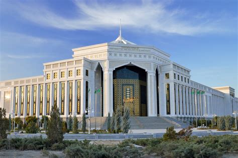 Ashgabat Peculiar White Marble Capital Of Turkmenistan Adventurous