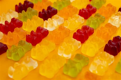 Free Photo Assortment Of Delicious Gummy Bears