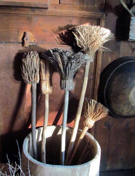 Pin By Sandria Pilon On Primitive Decorating Brooms Brooms