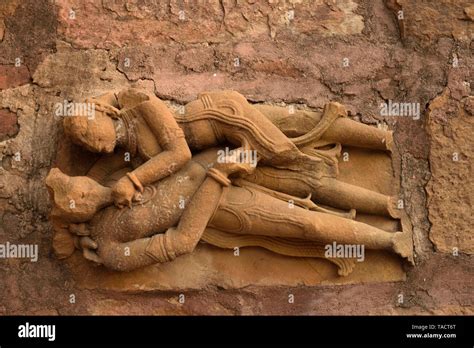 Couple Sculpture Kandariya Mahadev Temple Khajuraho Madhya Pradesh