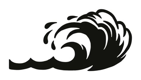Wave Silhouette Svg