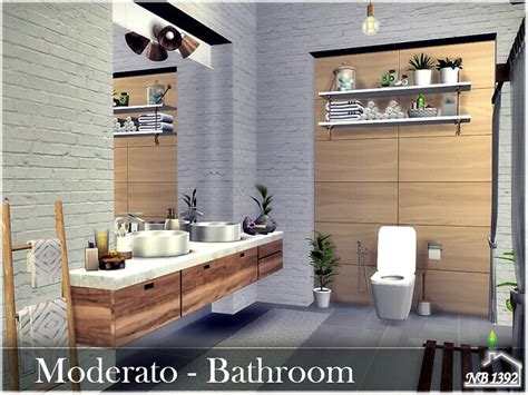 Moderato Bathroom By Nobody1392 At Tsr Sims 4 Updates